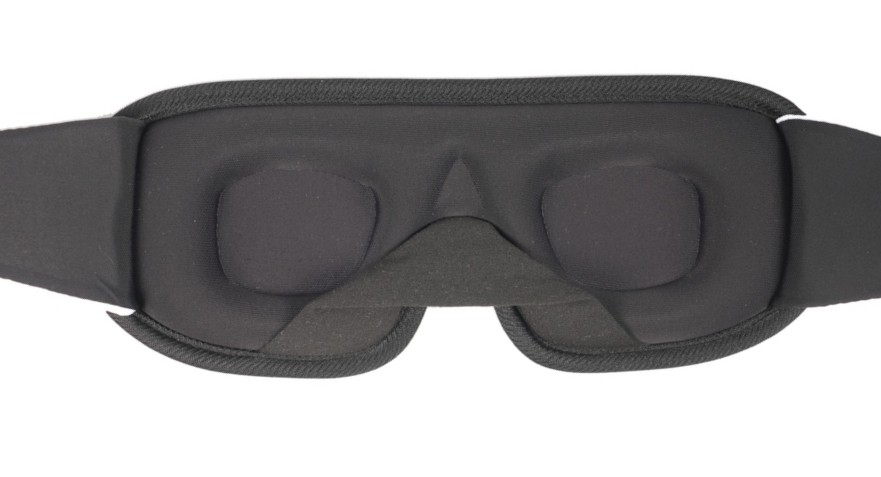 Musta Unimaski Premium sisäpuoli 3D-muotoilulla