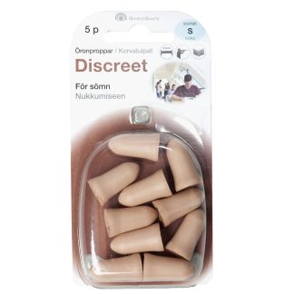Swedsafe Discreet korvatulpat nukkumiseen S-koko